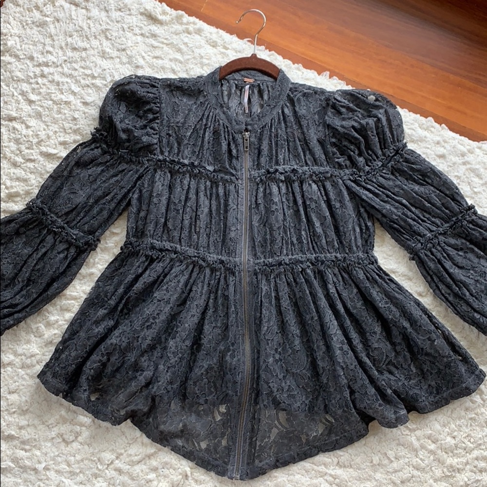 Free People Lace Jacket ⭐️ Stunning ⭐️